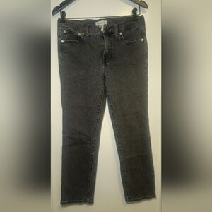 Madewell Charcoal Denim Jeans